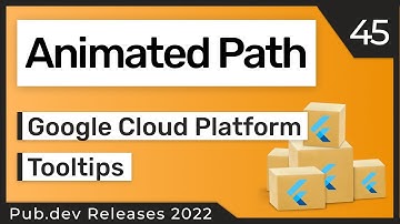 Flutter Animated Path, Google Cloud Platform & Co. - 45 - PUB.DEV RELEASES 2022