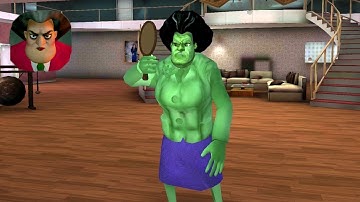 Scary Teacher 3D - Gameplay Walkthrough Part 11 - Chapter 1 2 Hulk (Android IOS)