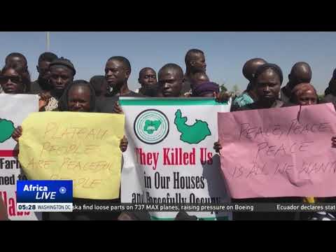 Nigerians demonstrate over escalating insecurity