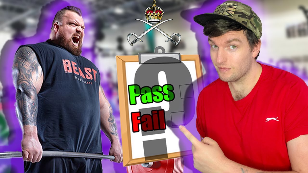 Can the Worlds Strongest Man Pass the Army Fitness Test?