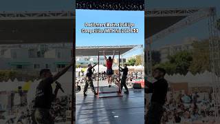 Dad Enters Marine Pull Ups Competition WITH his 2 Girls…needs 30 reps to win a shirt 👀