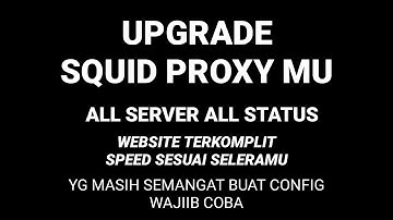 CARA CARI SQUID PROXY ALL SERVER
