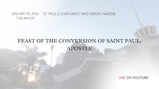 LIVE DAILY MASS | Feast of the Conversion of Saint Paul, Apostle | JANUARY 25, 2022
