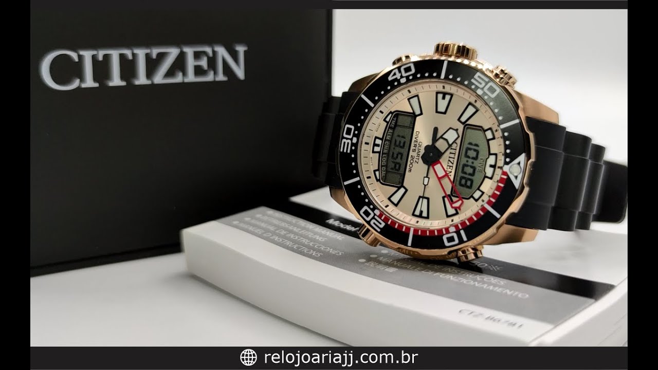 Relógio Citizen Aqualand Promaster JP1093 - RelojoariaJJ