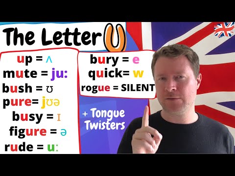 English Pronunciation | The Letter U | 11 Ways to Pronounce U in English!