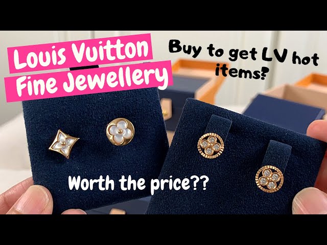 Jewelry, Louis Vuitton Empreinte Ear Studs Yellow Gold