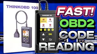 YOU NEED THIS Glovebox Code Reader! THINKCAR ThinkOBD 100 Unbox & Review #obd2 #obd2scanners
