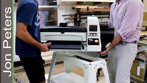 Assemble JET 18 - 36 Drum Sander