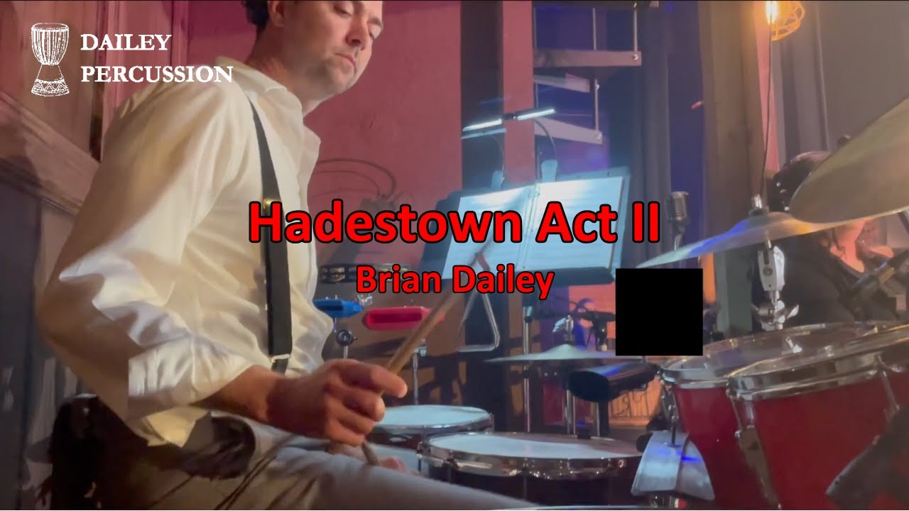 Hadestown Act II - Drum Cam