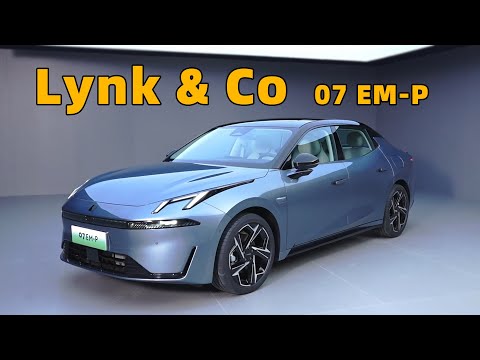 Lynk & Co 07 EM-P Officially Unveiled, Exterior and Interior Appreciation,  Details 