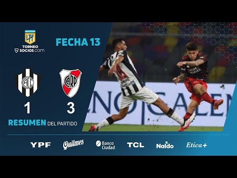 #TorneoSocios | Fecha 13 | resumen de Central Córdoba - River