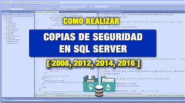 Como realizar copias de seguridad [BACKUP] en SQL Server - Válido para todas las versiones.
