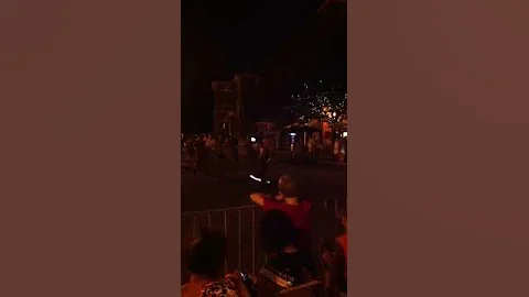 Fire-dancing in Union Square