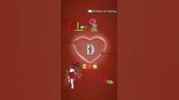D Letter Name Status 😘😍|New Trending Name art video🔥|Full screen|4kvideo💝🥀💫.#short#youtubeshorts