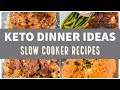 KETO DINNER IDEAS | Keto Slow Cooker Recipes | Suz and The Crew