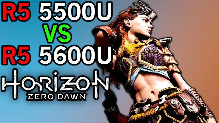 【比較】Ryzen 5 5500Uと5600UでHorizon Zero Dawnのパフォーマンスを比べてみた！