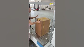 Large frame automatic baler, easy to pack large objects Packaging machine Fully automatic baler.