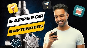 Top 5 Must Have Apps for Bartenders 🍸📱