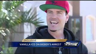 Vanilla Ice offers advice to Justin Bieber