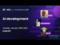 Ai development   the monthly dev 37