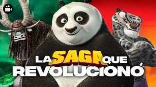 La evolución de KUNG FU PANDA, la saga que revolucionó la animación