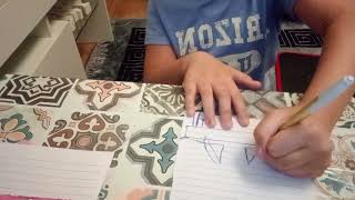 Today I Drawed A Little Girl Doing A Split On The Beam