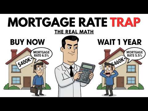 Don't Wait for Mortgage Rates to Drop — Here's the Math!