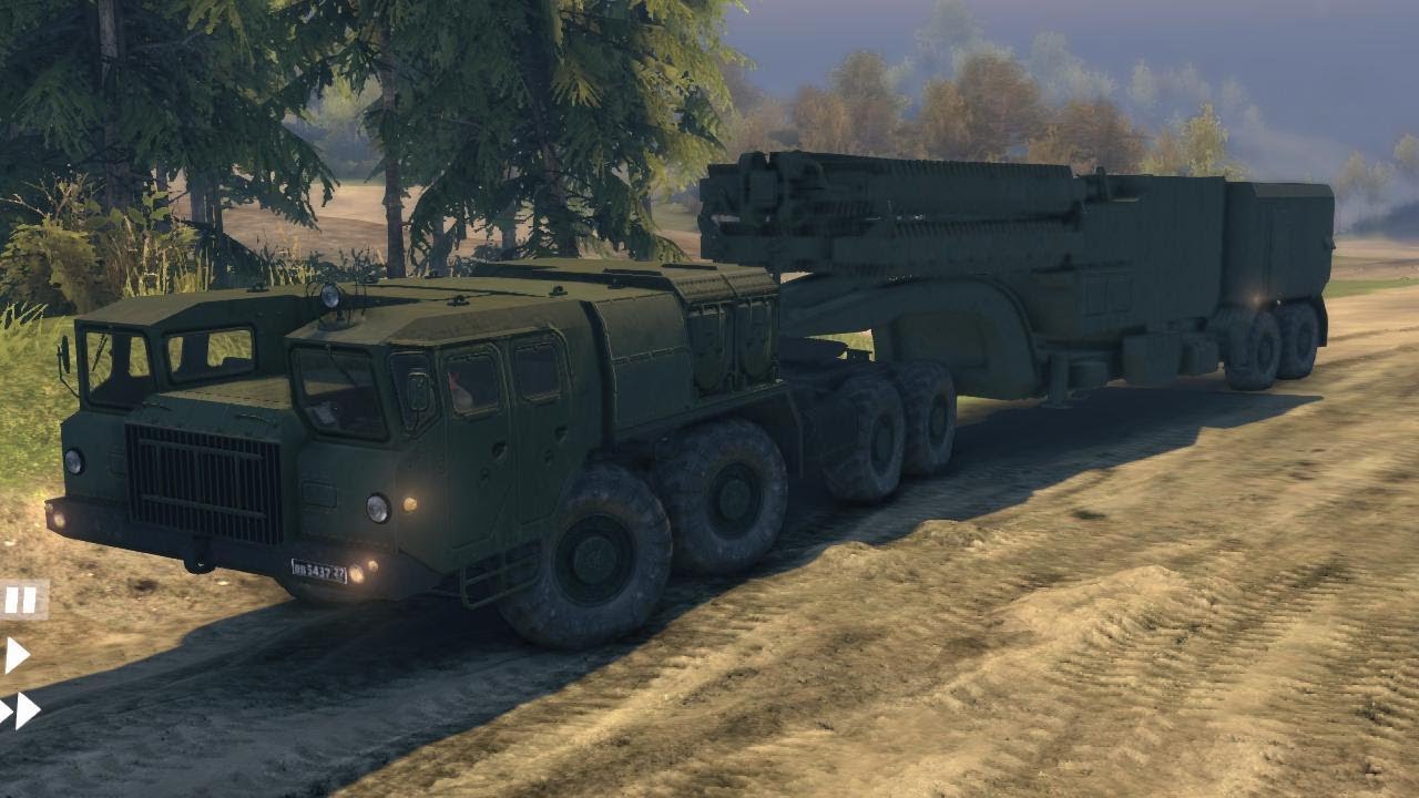 Spin Tires - MAZ 7410 truck mod | offroad driving, mudding