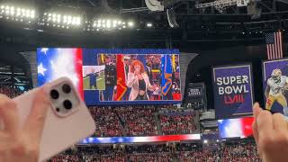 Reba McEntire - The Star Spangled Banner (Signed by Daniel Durant) [Live] (2024) - Super Bowl XVIII