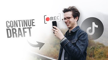 How to Continue Recording a TikTok Draft (tutorial)