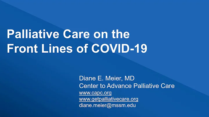 Palliative Care on the Front Lines of COVID-19