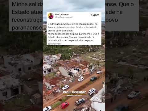 Toda minha solidariedade às famílias atingidas e a todos que enfrentam esse momento tão difícil.