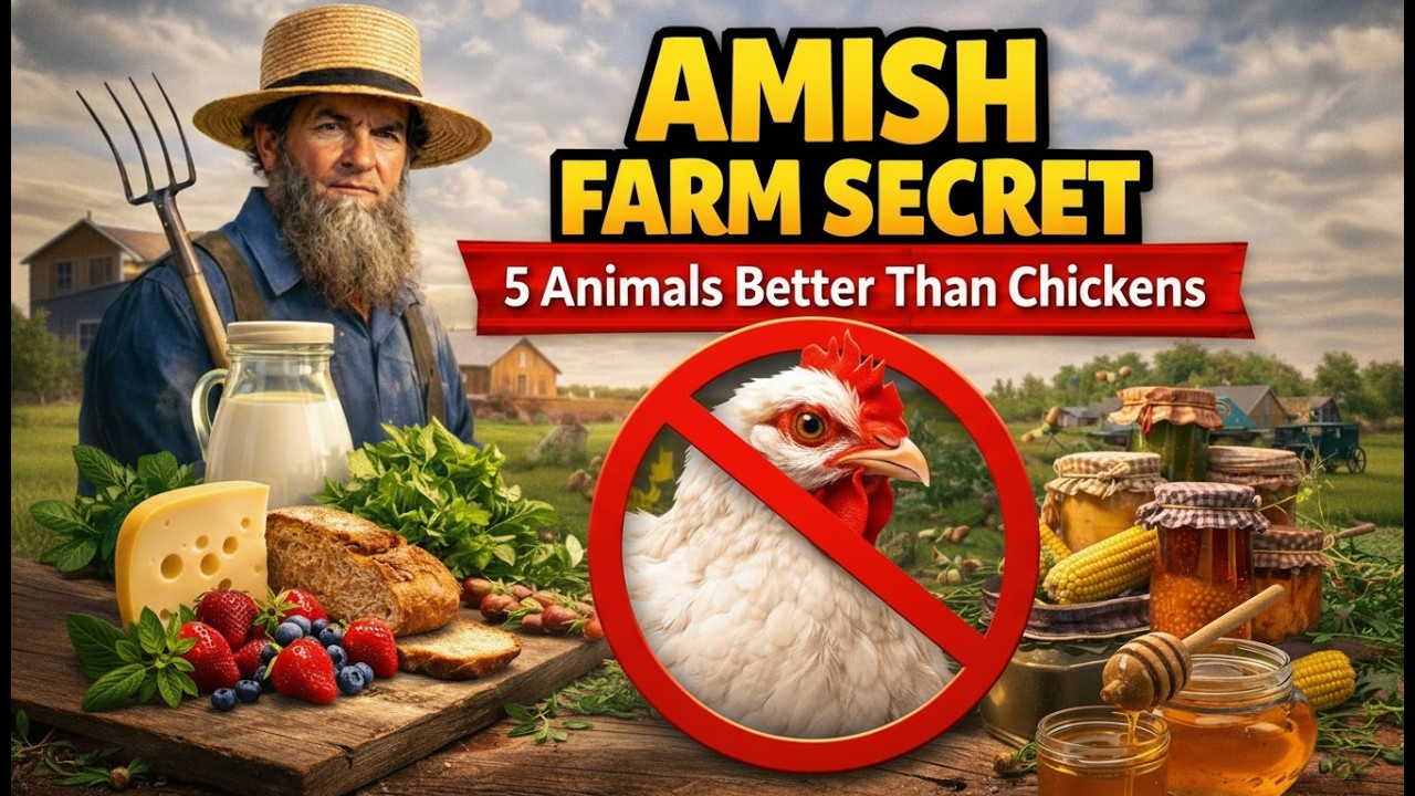 The Amish Secret: 5 Animals More Valuable Than Chickens on a Small Farm