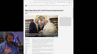 Pope told Biden to ‘keep receiving Communion’???