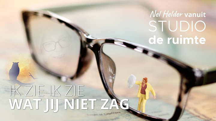 Ik zie wat jij niet zag