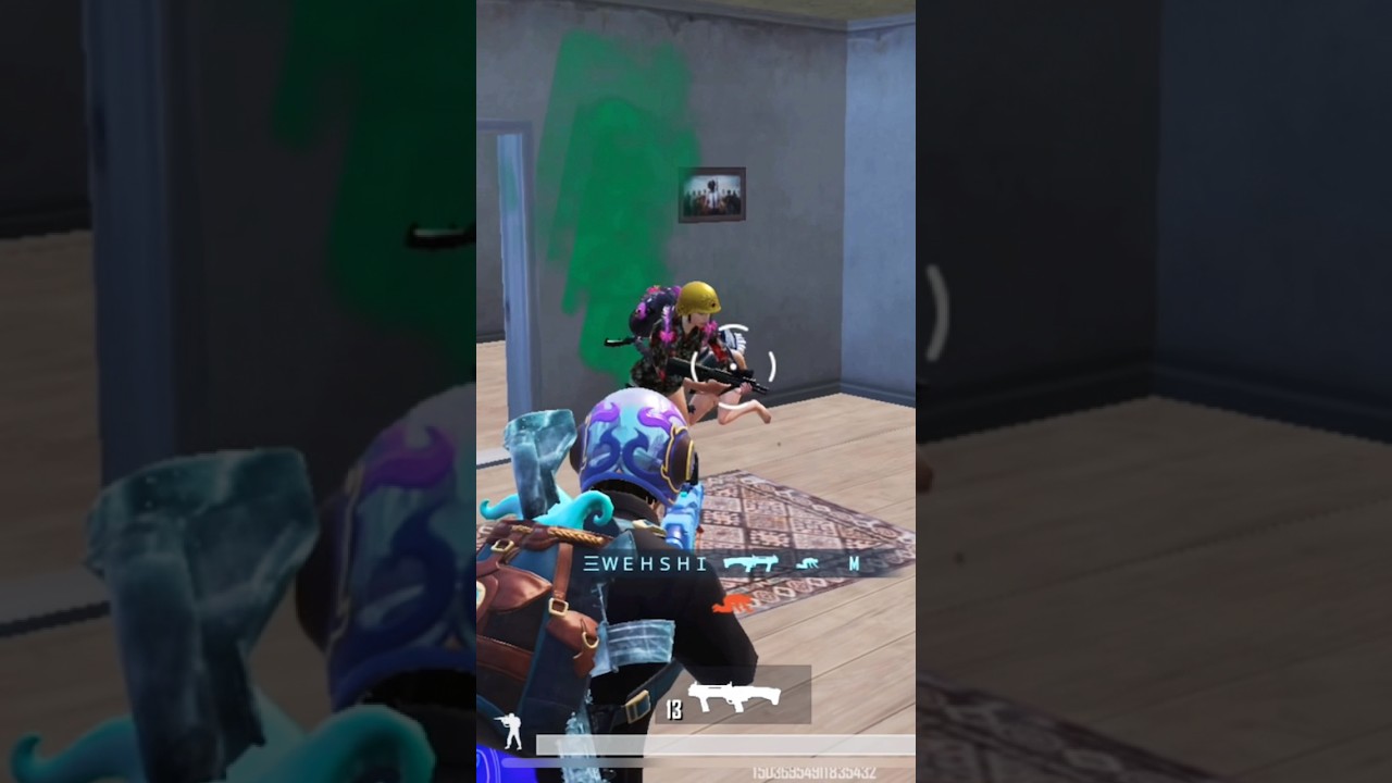 1v4 Clutch With DBS In School Apartment - PUBG MOBILE