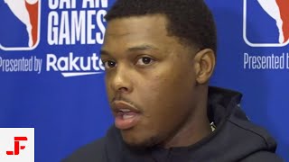 Toronto raptors toyko, japan practice - interview with kyle lowry vs
houston rockets nba games 2019 2020 season 201...