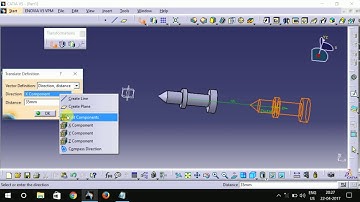 transformation command translation ,rotation ,symmetry ,axis to axis & mirror in catia part 1