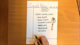Cornell Note Taking for Friday Form