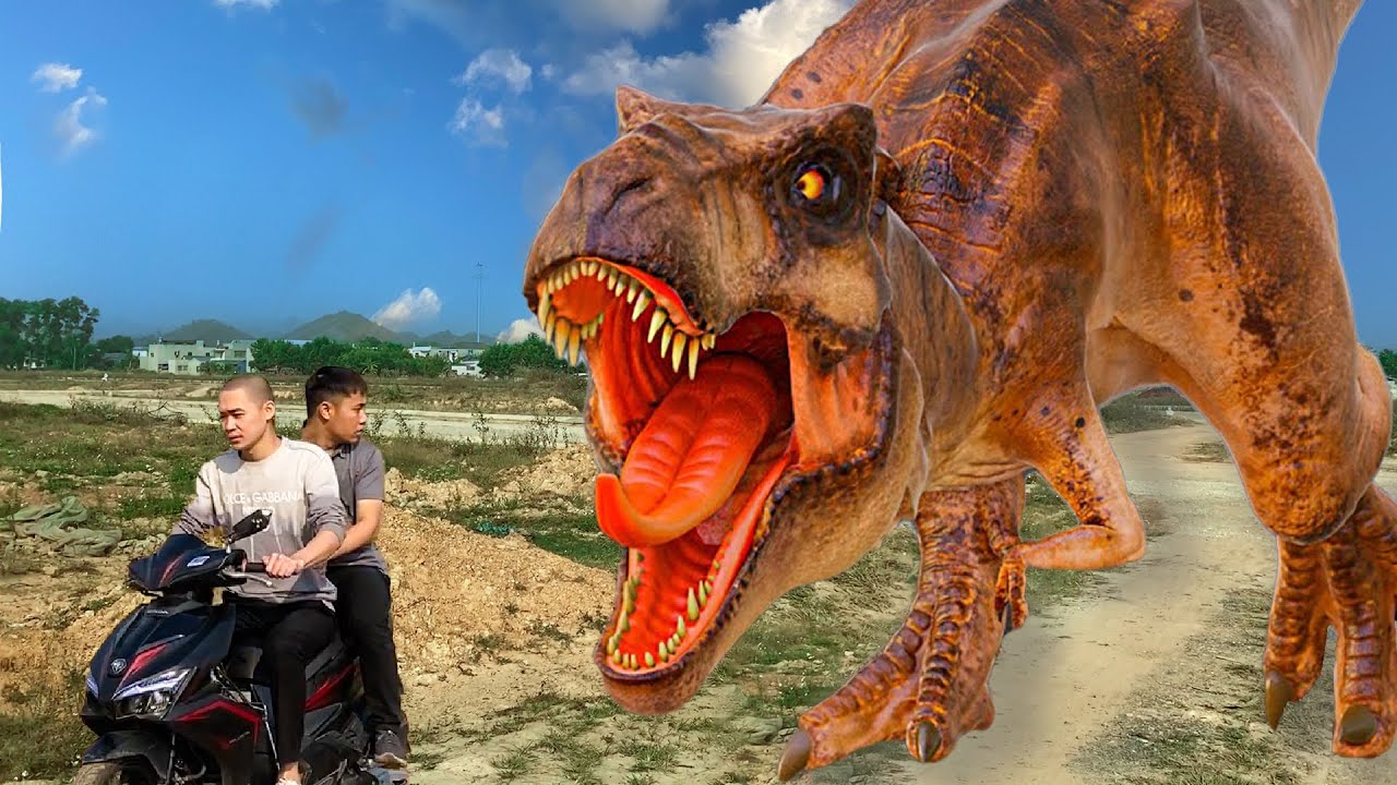 Most Realistic T-Rex Chase 2023 | Jurassic Park Fan Made Short Film | Dinosaur Fight | TNAction