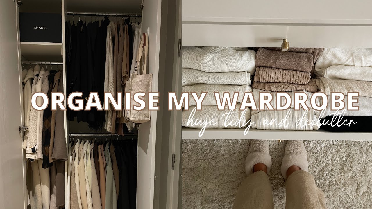 Moving In & Organising My Walk In Wardrobe 