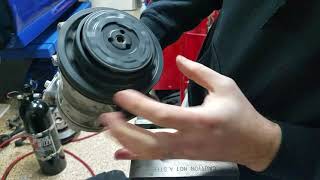 How to Remove the AC Compressor Pulley Pontiac G8 Holden VE