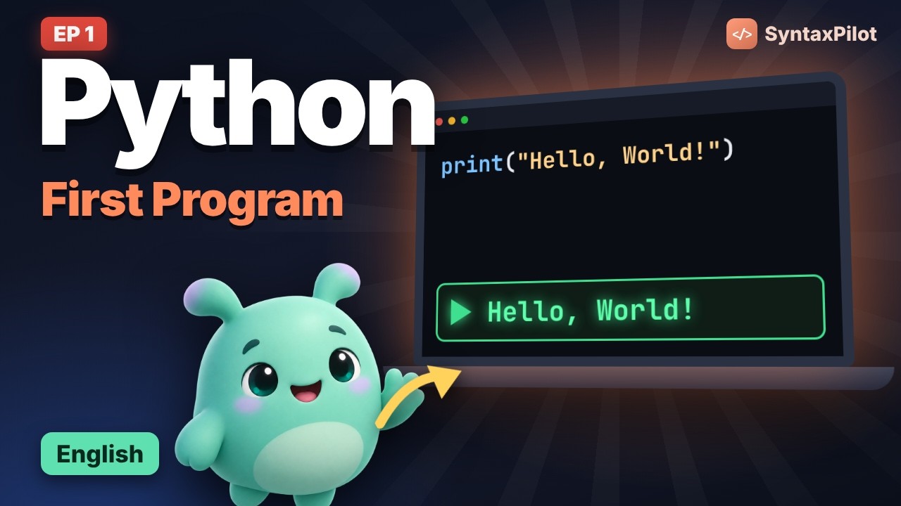 Python Tutorial for Beginners #1 | print(), Comments & First Program ...