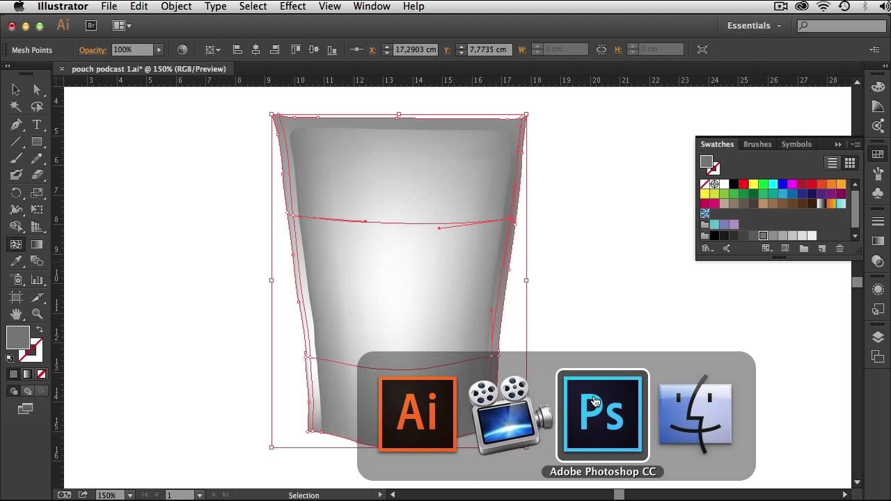 photoshop make with to how a mockup Digital Criando um e a Mockup dupla com Illustrator