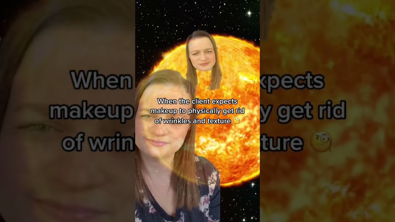 When The Client Expects Makeup To Physically Get Rid Of Wrinkles & Texture 