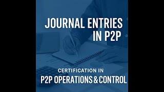 Journal Entries in P2P Transactions