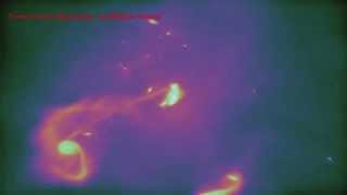 Construction of Galaxies Accurately Simulated By Supercomputer | Video