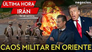 ÚLTIMA HORA IRÁN: Destrucción total en las bases de EEUU, Trump rechaza la oferta y alerta en Israel