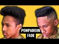 Pompadour Fade | Cut By Nilson Espinha | Afro Haircut