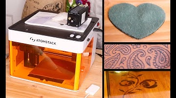 How to Use the Atomstack P1 Laser Engraver | Honest Review + 3 Easy Projects